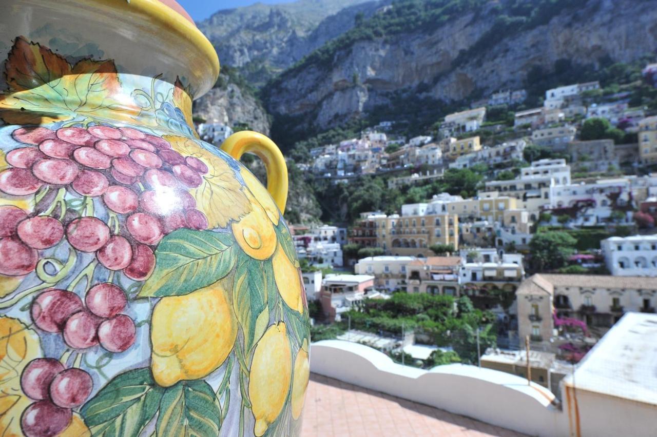 Casa Patty...Breath-Taking View! Apartment Positano Bagian luar foto